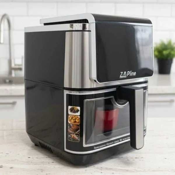 Аеро фритюрниця професійна аерогриль Zepline Аэрофритюрница с 2 тенами