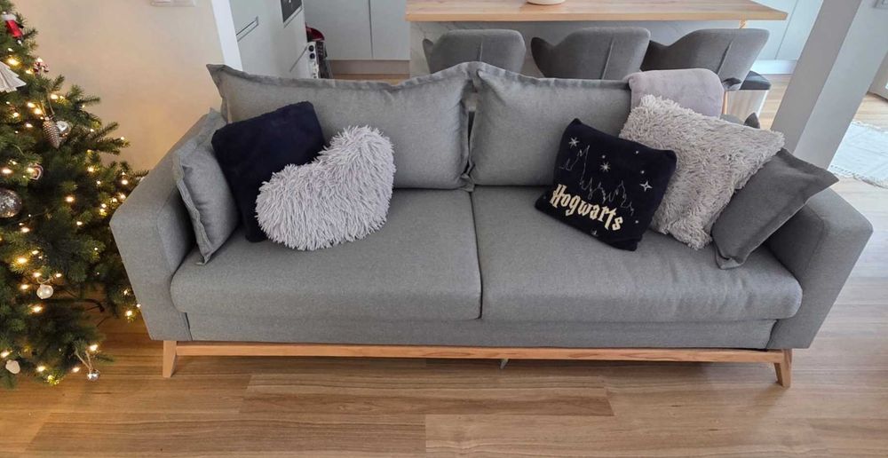 Sofá Cama Cinza Maisons du Monde