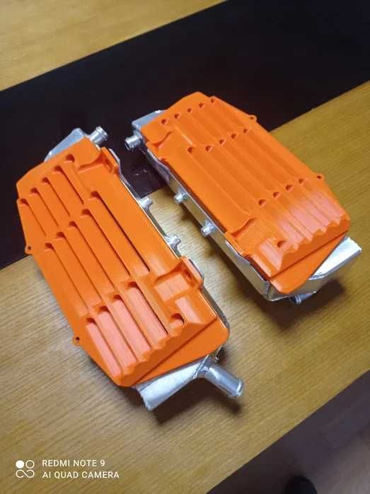 Radiadores de aluminio KTM SX EXC 250 e 300 de 2017 e 2018