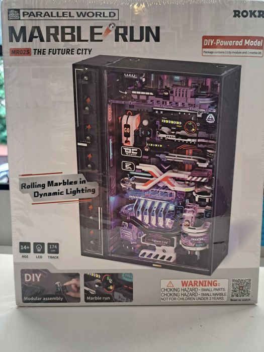 ROKR The Future City Marble Run Mechaniczne puzzle 3D MR02S