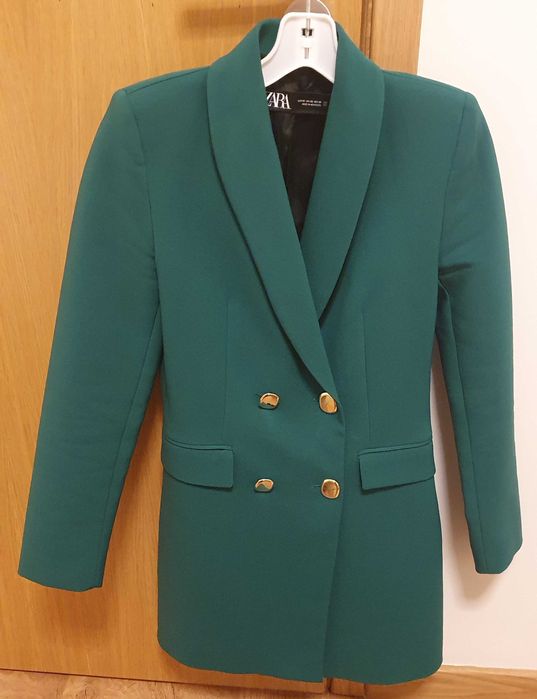 Blaser comprido da Zara