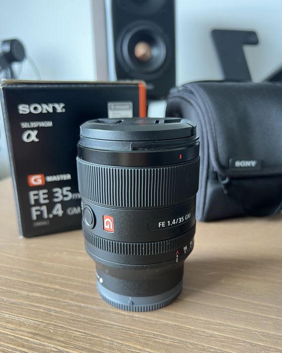 Lente Sony 35 GM F1.4