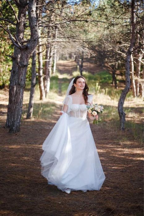 Свадебное платье 36 р.