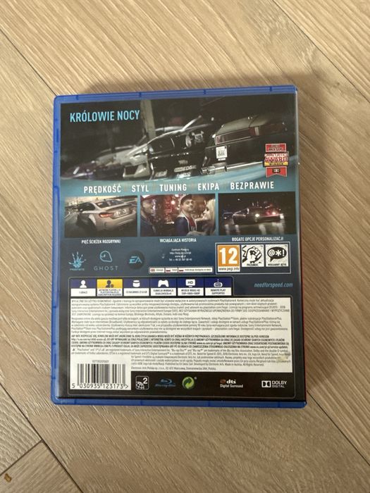 Gra NFS Need For Speed Królowie Nocy PS4