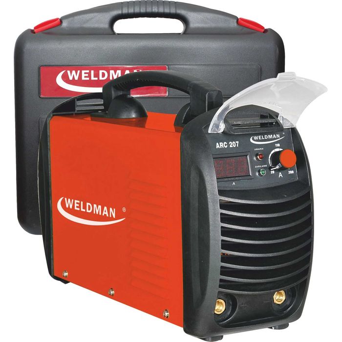 Spawarka inwertorowa ARC 207 z Walizką WELDMAN