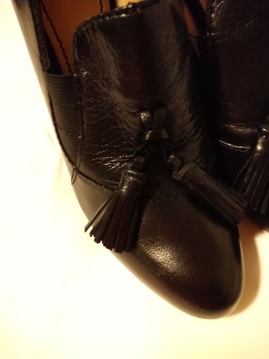 Sapatos pretos Nine West compensados, n° 36 1/2