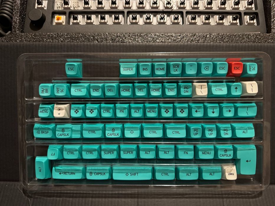 Keycaps Drop + Matt3o /dev/tty MT3 Custom Keycap Set R3