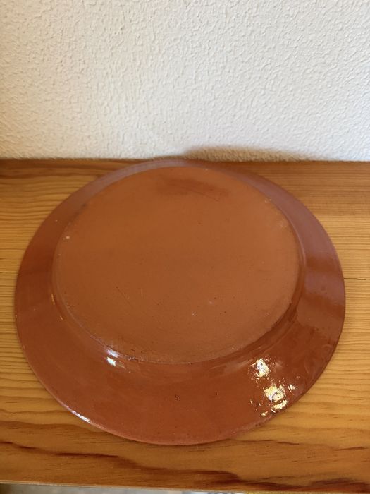Prato de barro TERRACOTA, 27cm diametro