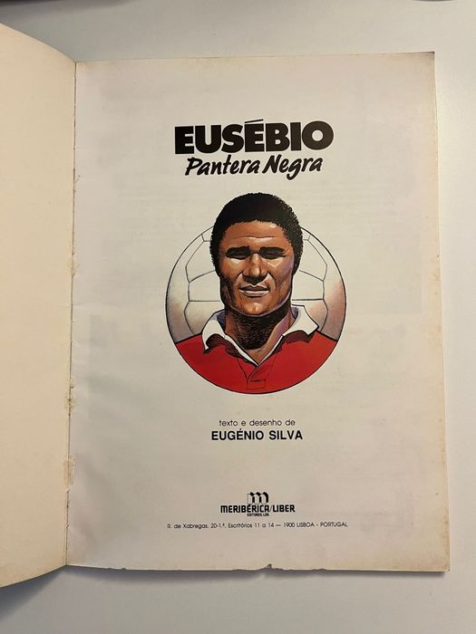"Eusébio- pantera negra" Eugénio Silva