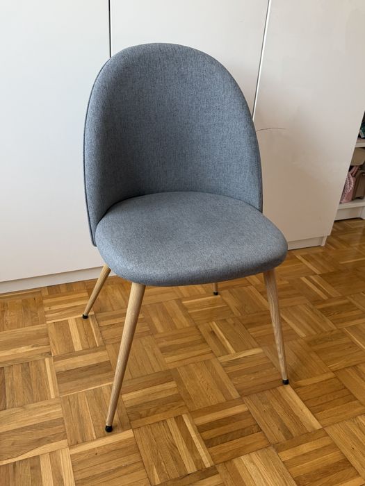 Szare krzesło jysk