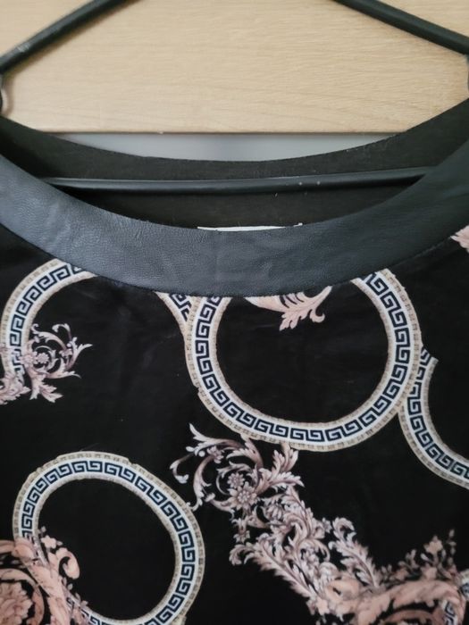 Welurowa bluza damska Made In Itali Viola Fashion