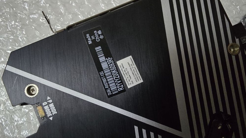 Видеокарта Asus Radeon RX 6700 XT Dual 12288MB  Factory Recertified