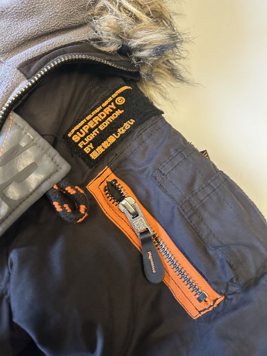 Casaco Parka Superdry Microfibra