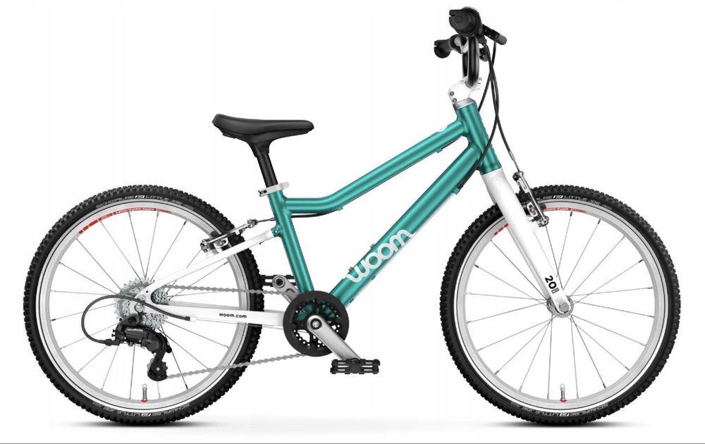 Nowy Rower Woom Go 4 Metalic Turquoise 7,8 kg 115 - 130 cm  2026