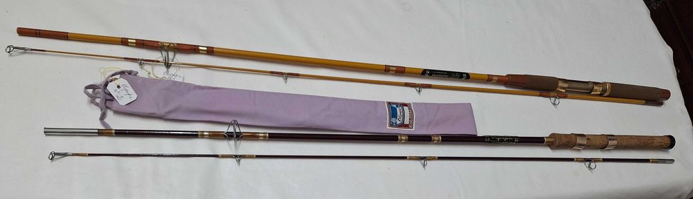 2 Canas de pesca "Olympic" - Novas - De Coleção