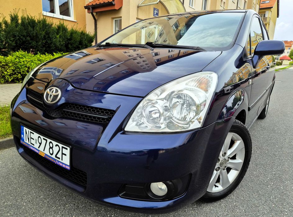Toyota Corolla Verso  2008Rok 1,8Benzyna  130KM 7-Mio Osobowy Automatyczna Skrzynia