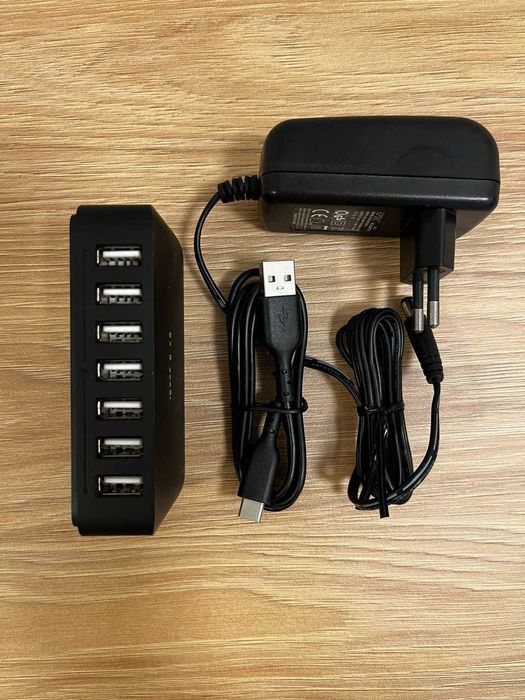 D-Link DUB-H7 - aktywny hub USB 2.0, 7 portów + zasilacz