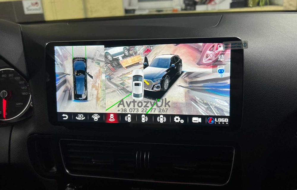 Дисплей AUDI Q5 Navi GPS USB Ку5 Q 5 MMI Магнітола Андроїд 15 CarPlay