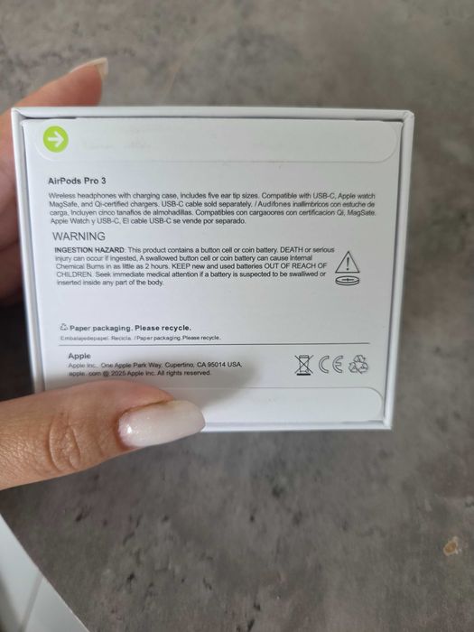 Słuchawki apple AirPods Pro3