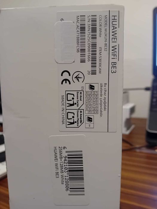 HUAWEI BE3 WiFi, BE3600 Dual-Band Wi-Fi 7 Router NOVO com GARANTIA