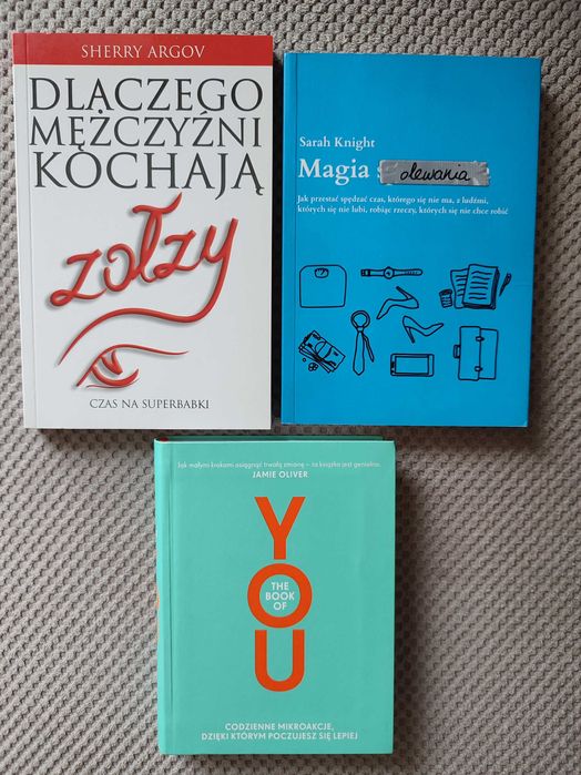 Zestaw:Dlaczego mężczyźni kochają zołzy+The Book of You+Magia olewania