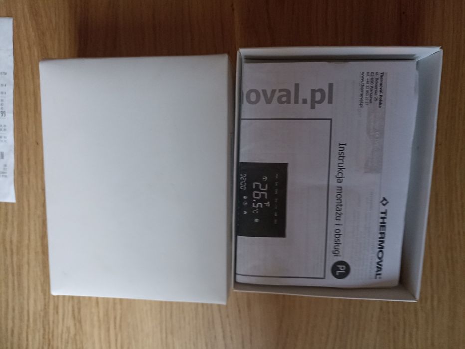 Sterownik, regulator temperatury, dotykowy