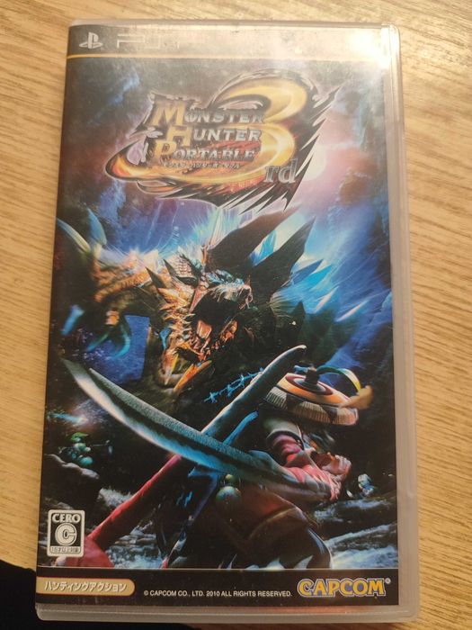 Monster Hunter 3rd JPN dobry komplet PSP