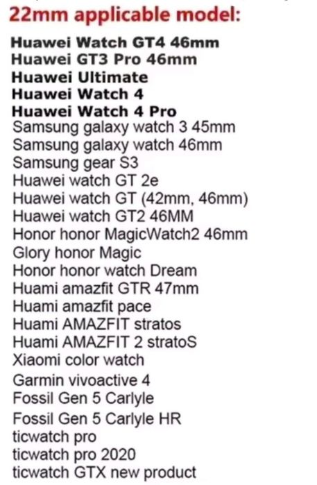 Pasek  nylonowy  Huawei Watch GT 2 / GT 3 / GT 4 / GT 5 / WYPRZEDAŻ