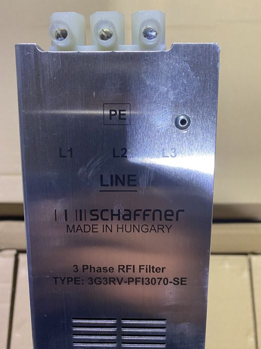 Мережевий 3 фазний Schaffner  Rfi фільтр 22 / 30 KW