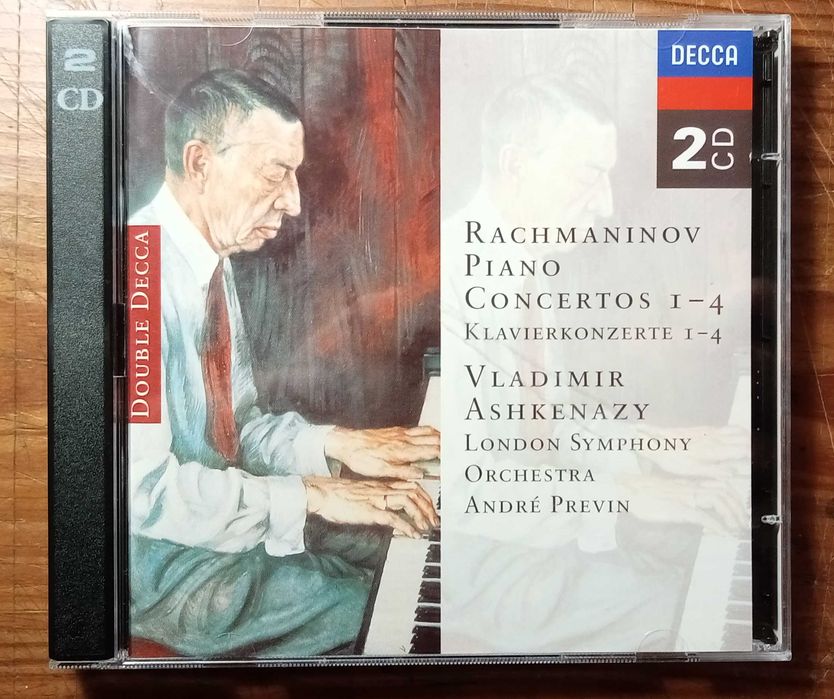 Rachmaninov - Piano Concertos (Ashkenazy / Previn) Decca 2CD