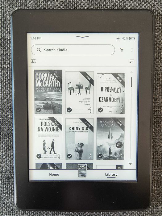 Kindle Paperwhite 3 (7 generacja), bez reklam