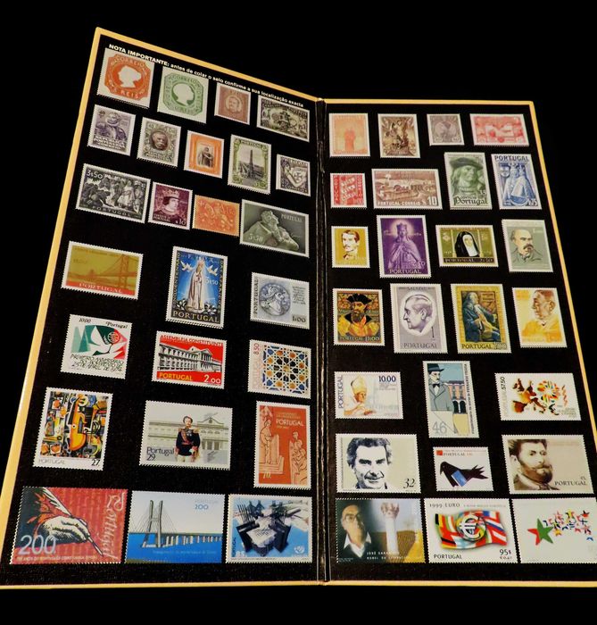 Coleção de Selos Metálicos CTT de 1853 a 2000