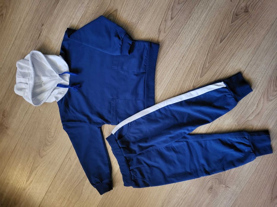Granatowy dres chłopięcy 86 92