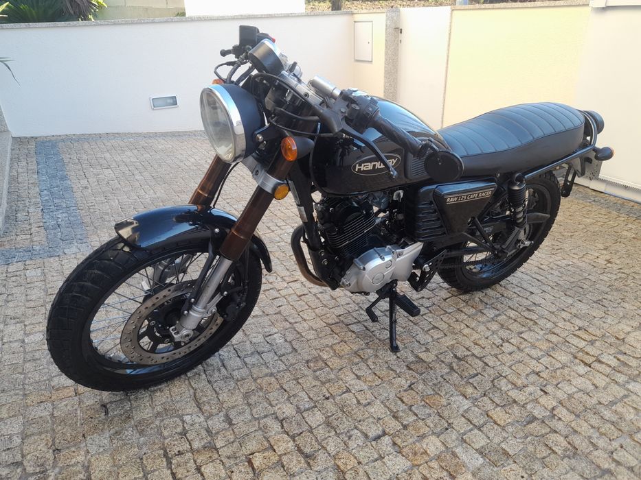 Hanway 125 caferacer raw