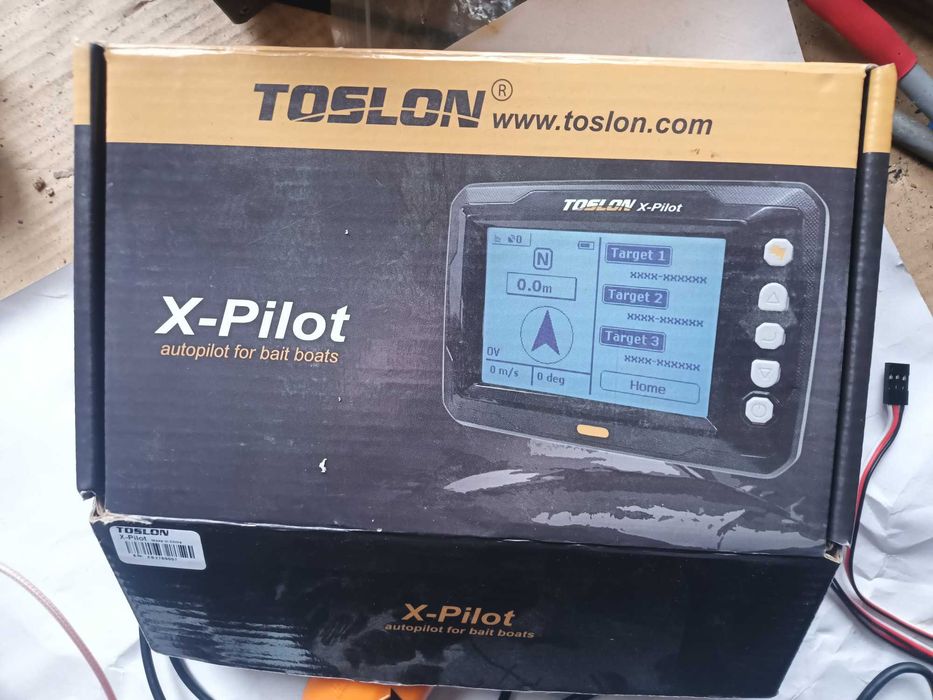 Autopilot toslon do łódki zanętowej