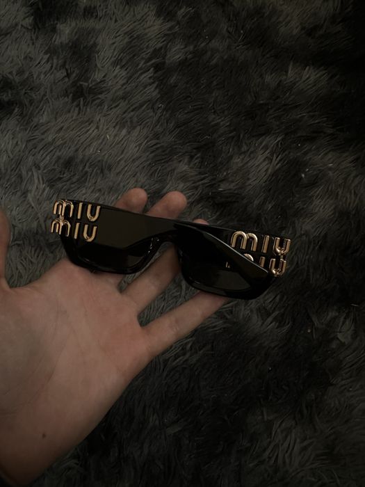 Nowe okualry miumiu czarne okazja zapraszam
