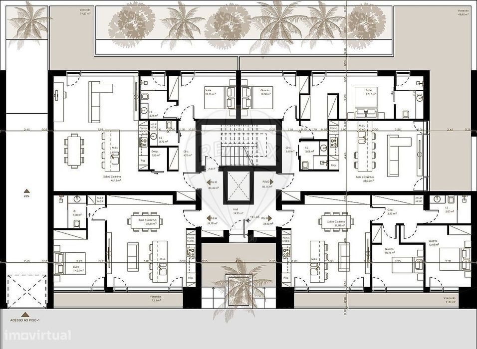 Apartamento T1 para venda