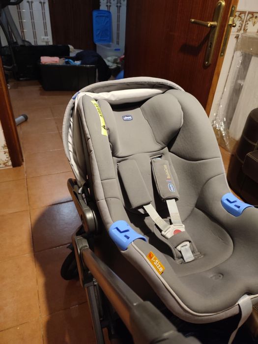 Trio Carrinho/Alcofa/Ovo Style Go Up Chicco com ISOFIX