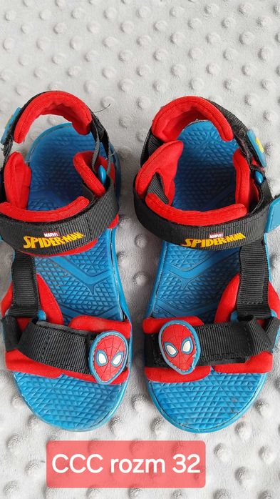 Sandały chłopięce CCC rozm 32 Spider-Man wysyłka