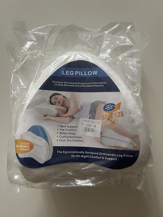Nowa poduszka między kolana pianka memory Leg Pillow ortopedyczna