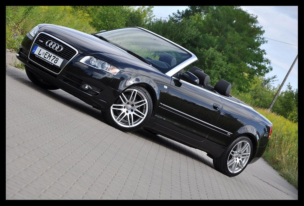 Audi A4 Cabrio S-LINE 1.8T 163KM BOSE PółSkóra Xenon Grzane Fotele 18'' Alu ZADBANY