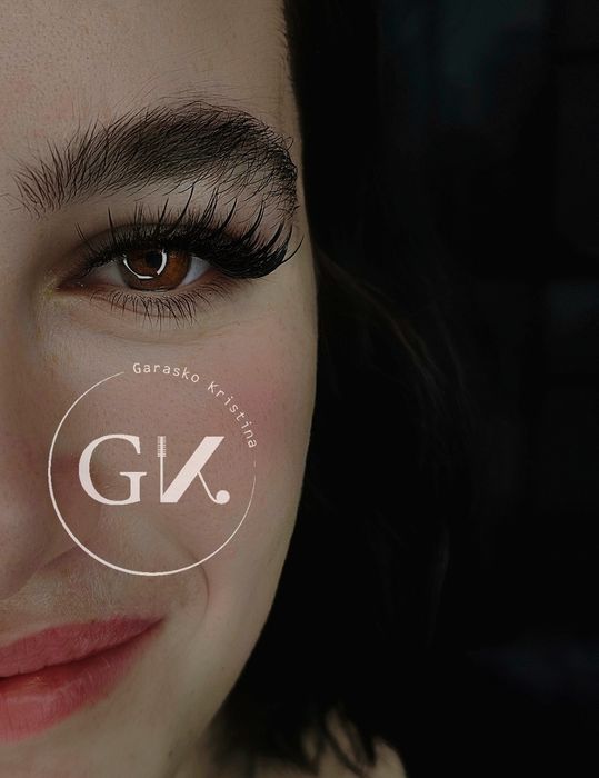 Нарощення вій .Корекція та фарбування брів