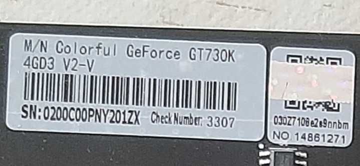 Видеокарта 4GD3  GT730K