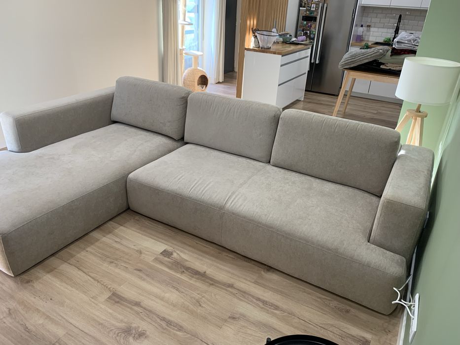 Sofá com chaise longue - modelo Blazer Cabeceiras.pt