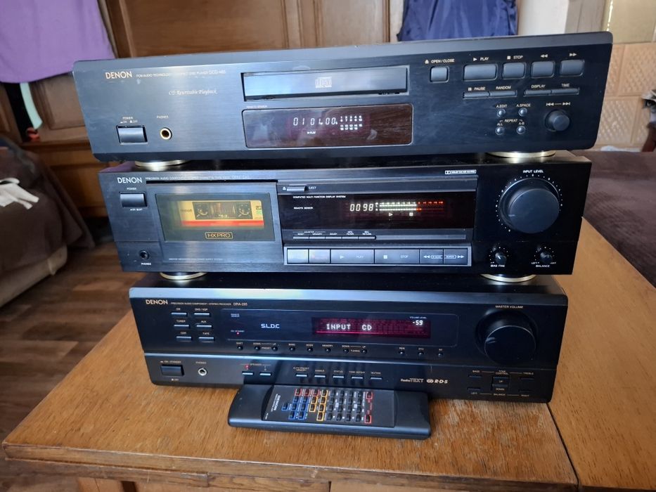 Zestaw Stereo Denon z pilotem