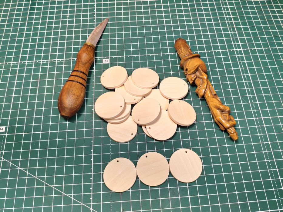 Всё для резьбы по дереву - заготовки, стамески, ножи, резцы