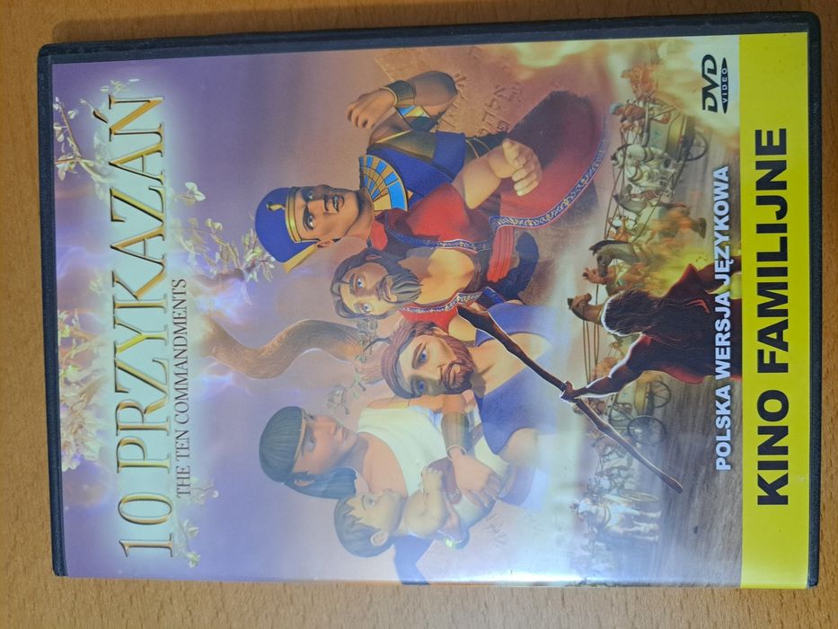 Bajka dla dzieci DVD 10 Przykazań