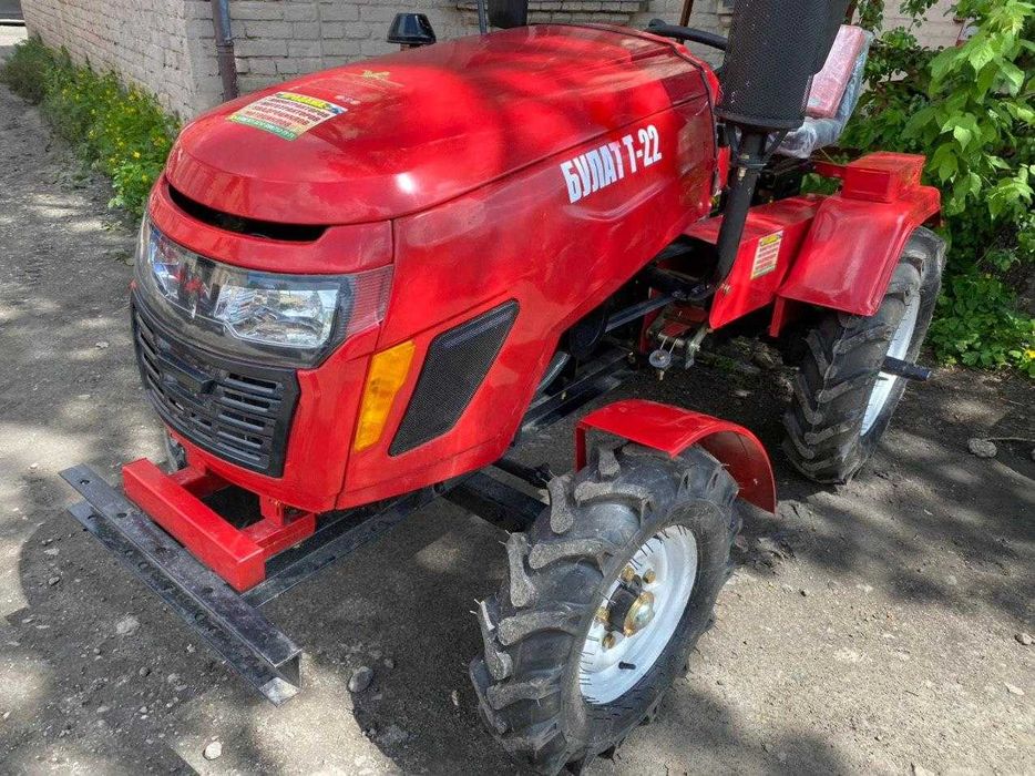 Мототрактор БУЛАТ Т-22 !ПЛУГ і ФРЕЗА!Масла, Доставка, Гарантія
