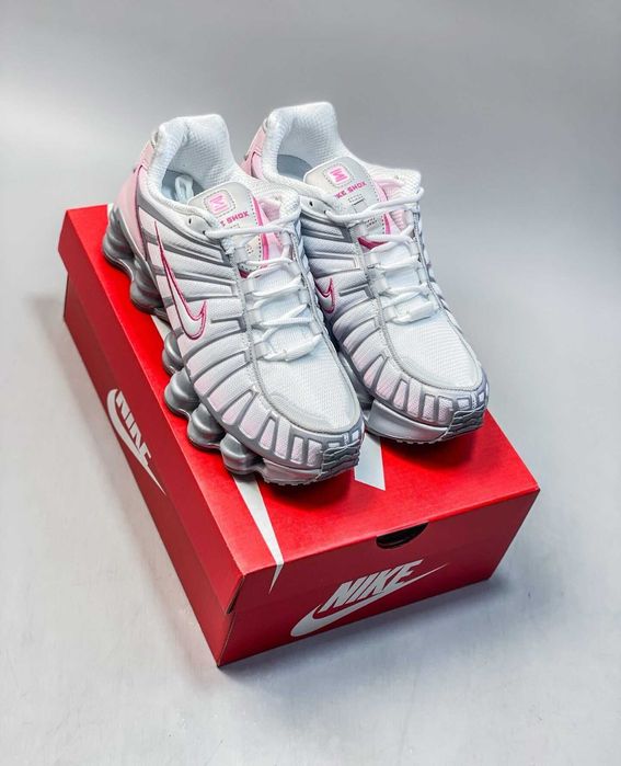 Nike Shox TL Srebrny-różowy R.39