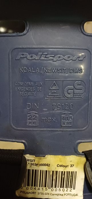 Cadeira de criança para bicicleta newsit da polisport